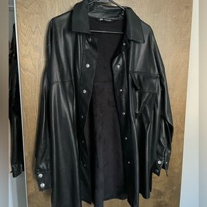 Leather Jacket Zara